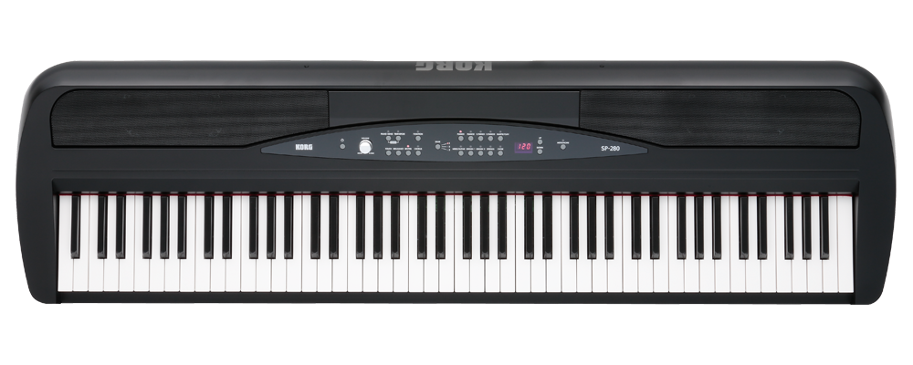 Korg SP280 piano on demonstration in Torquay